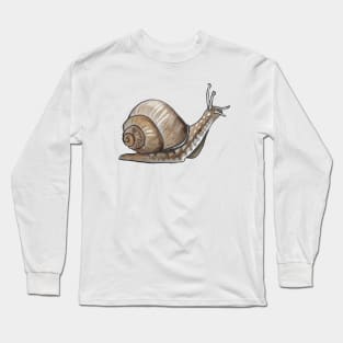 Snail Long Sleeve T-Shirt